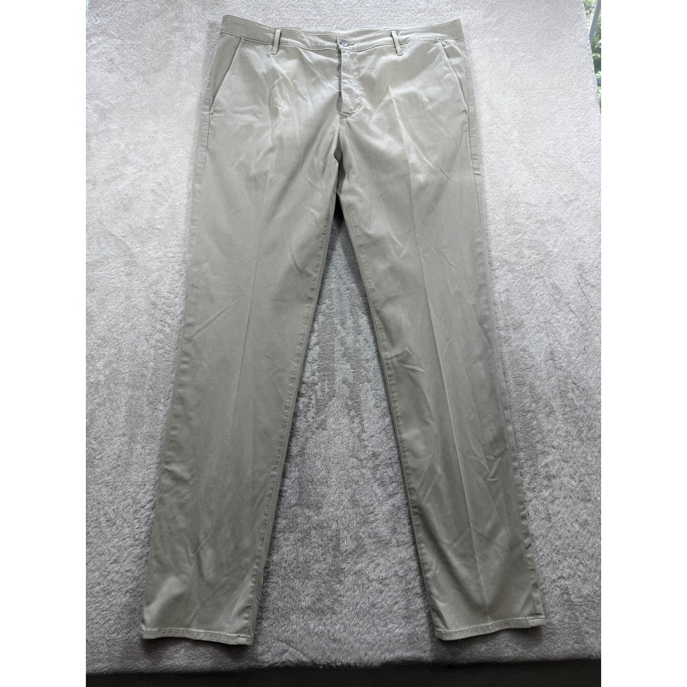 AG Adriano Goldschmied Mens Marshall Slim Trouser Khaki Pants 40 Meas: 40x34.5